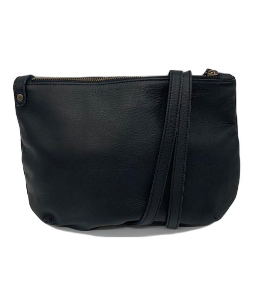 CLASKA（クラスカ）CLASKA (クラスカ) Pochette Hippo noir　ショルダーバッグ　レザーバッグ ブラック サイズ:実寸参照の古着・服飾アイテム