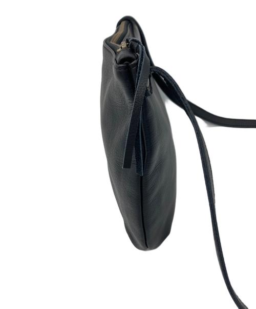 CLASKA（クラスカ）CLASKA (クラスカ) Pochette Hippo noir　ショルダーバッグ　レザーバッグ ブラック サイズ:実寸参照の古着・服飾アイテム