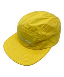 SUPREME（シュプリーム）の古着「Holographic Logo Camp Cap  ホログラフィックロゴキャンプキャップ  帽子　USA製」｜イエロー