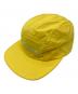 Supreme（シュプリーム）の古着「Holographic Logo Camp Cap  ホログラフィックロゴキャンプキャップ  帽子　USA製」｜イエロー