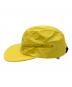 Supreme (シュプリーム) Holographic Logo Camp Cap  ホログラフィックロゴキャンプキャップ  帽子　USA製 イエロー サイズ:実寸参照：8000円