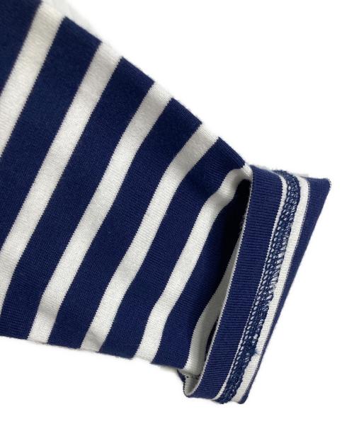 Lily Brown（リリーブラウン）Lily Brown (リリーブラウン) フレンチボーダーカットチュニック　カットソー　26SS ホワイト×ネイビー サイズ:ONE SIZEの古着・服飾アイテム