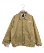THE NORTH FACEザ ノース フェイス）の古着「The Coach Jacket コーチジャケット　ナイロンジャケット」｜ベージュ