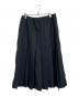 BLACK COMME des GARCONS (ブラックコムデギャルソン) 25SS サイドファスナープリーツスカート　日本 ブラック サイズ:S：32000円