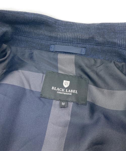 BLACK LABEL CRESTBRIDGE（ブラックレーベル クレストブリッジ）BLACK LABEL CRESTBRIDGE (ブラックレーベル クレストブリッジ) ウールグレンチェックテーラードジャケットスーツ　セットアップスーツ　パンツスーツ ネイビー サイズ:Mの古着・服飾アイテム
