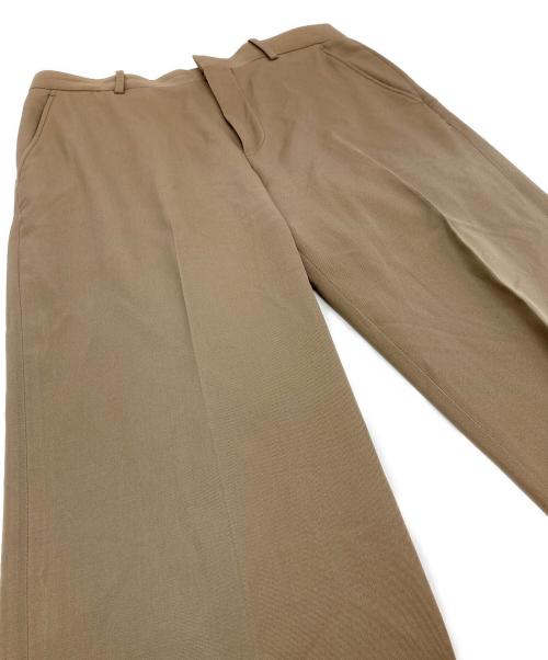 AURALEE（オーラリー）AURALEE (オーラリー) TROPICAL WOOL SLACKS ブラウン サイズ:3の古着・服飾アイテム