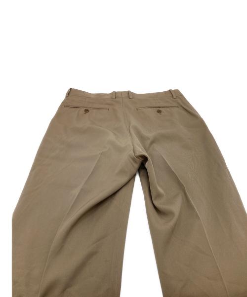 AURALEE（オーラリー）AURALEE (オーラリー) TROPICAL WOOL SLACKS ブラウン サイズ:3の古着・服飾アイテム