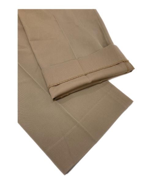 AURALEE（オーラリー）AURALEE (オーラリー) TROPICAL WOOL SLACKS ブラウン サイズ:3の古着・服飾アイテム