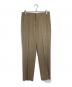 AURALEE（オーラリー）の古着「TROPICAL WOOL SLACKS」｜ブラウン