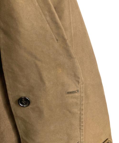 COMME des GARCONS HOMME（コムデギャルソン オム）COMME des GARCONS HOMME (コムデギャルソン オム) モールスキンダブルコート　ロングコート　アウター　日本製 ブラウン サイズ:Sの古着・服飾アイテム