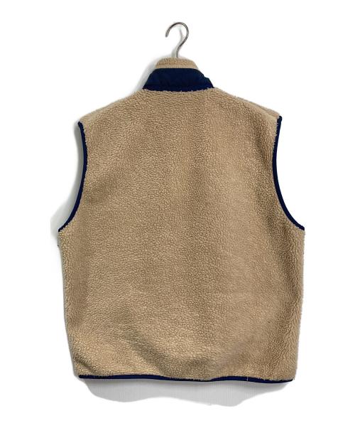 Patagonia（パタゴニア）Patagonia (パタゴニア) 【古着】99年製 USA製 RETRO X VEST ベージュ サイズ:Lの古着・服飾アイテム