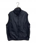 DAIWA PIER39ダイワ ピア39）の古着「TECH REVERSIBLE WIND SHIELD VEST リバーシブルメッシュベスト」｜ブラック