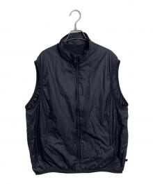 DAIWA PIER39（ダイワ ピア39）の古着「TECH REVERSIBLE WIND SHIELD VEST リバーシブルメッシュベスト」｜ブラック