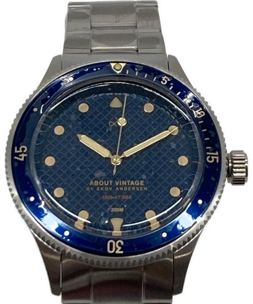 ABOUT VINTAGE BY SKOV ANDERSEN（アバウトヴィンテージ）ABOUT VINTAGE BY SKOV ANDERSEN (アバウトヴィンテージ) ダイバーズウォッチ サイズ:実寸参照の古着・服飾アイテム