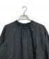 nest Robe (ネストローブ) リネンスタンドフリルブラウス ブラック サイズ:FREE：6000円