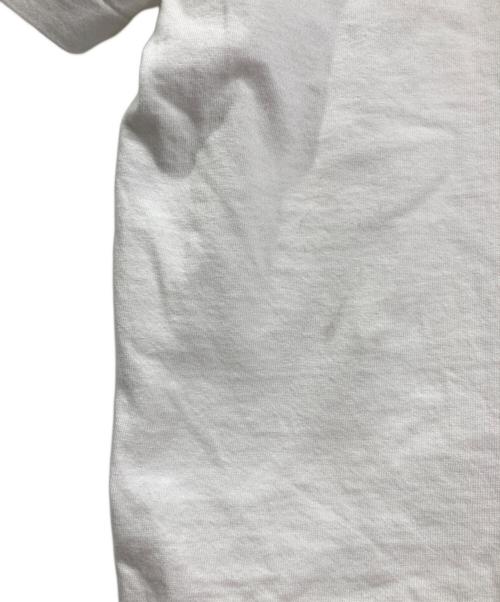 PLAY COMME des GARCONS（プレイコムデギャルソン）PLAY COMME des GARCONS (プレイコムデギャルソン) ハートワッペンTシャツ ホワイト サイズ:Lの古着・服飾アイテム