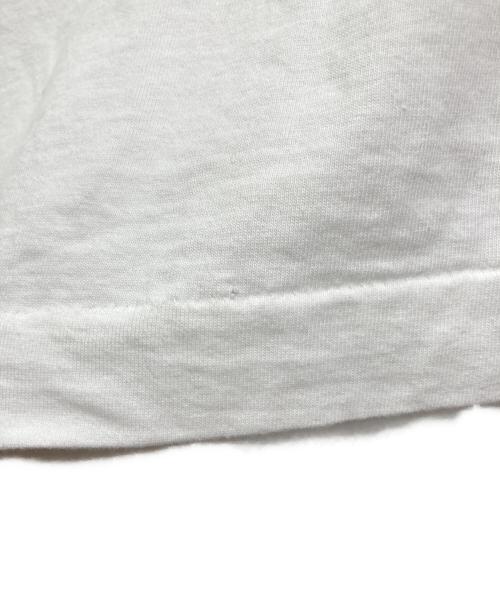 PLAY COMME des GARCONS（プレイコムデギャルソン）PLAY COMME des GARCONS (プレイコムデギャルソン) ハートワッペンTシャツ ホワイト サイズ:Lの古着・服飾アイテム