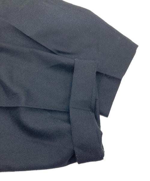 MARKA（マーカ）MARKA (マーカ) STITCHLESS TROUSERS ステッチレストラウザーズ  ウールパンツ　日本製 ブラック サイズ:3の古着・服飾アイテム