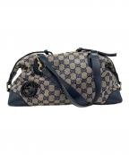 GUCCIグッチ）の古着「ブリックレーン GGキャンバス ハンドバッグ」