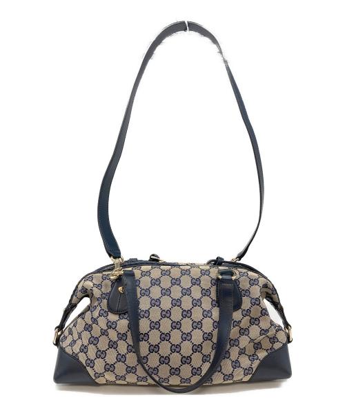 GUCCI（グッチ）GUCCI (グッチ) ブリックレーン GGキャンバス ハンドバッグ サイズ:実寸参照の古着・服飾アイテム