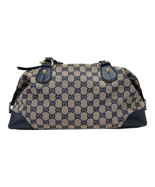 GUCCI（グッチ）GUCCI (グッチ) ブリックレーン GGキャンバス ハンドバッグ サイズ:実寸参照の古着・服飾アイテム