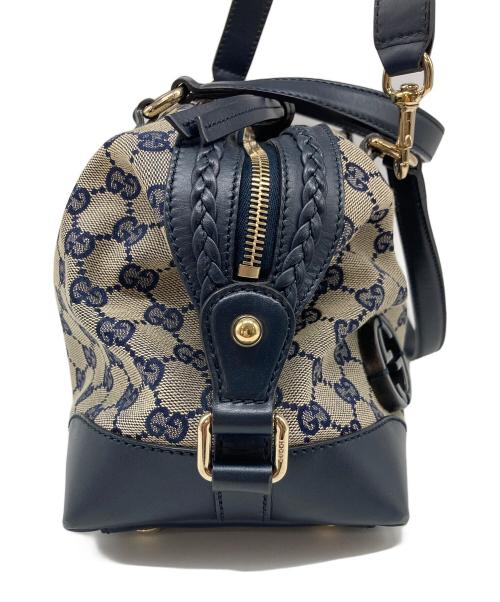 GUCCI（グッチ）GUCCI (グッチ) ブリックレーン GGキャンバス ハンドバッグ サイズ:実寸参照の古着・服飾アイテム