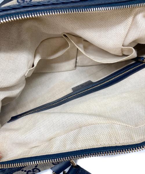 GUCCI（グッチ）GUCCI (グッチ) ブリックレーン GGキャンバス ハンドバッグ サイズ:実寸参照の古着・服飾アイテム