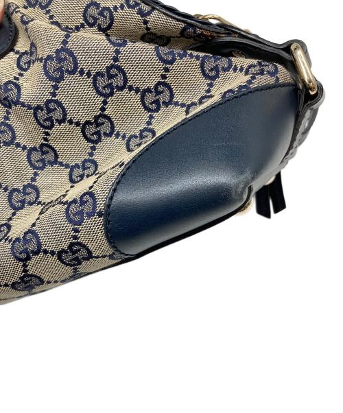 GUCCI（グッチ）GUCCI (グッチ) ブリックレーン GGキャンバス ハンドバッグ サイズ:実寸参照の古着・服飾アイテム