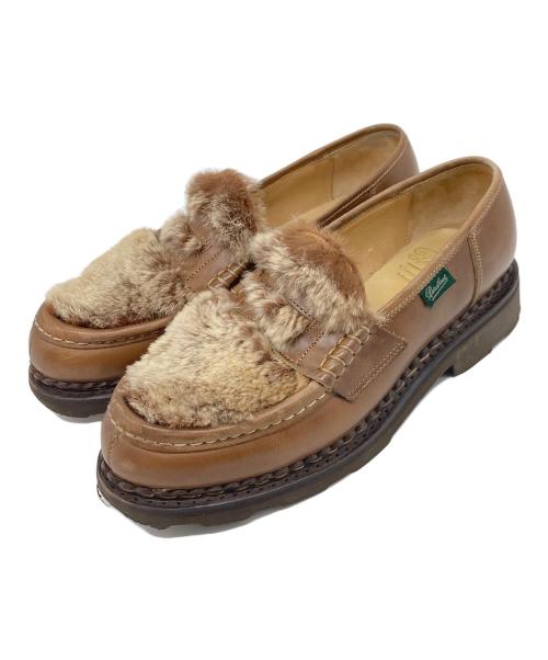 PARABOOT（パラブーツ）PARABOOT (パラブーツ) ORSAY GRIFF Ⅱ/ファーローファー marron サイズ:4 1/2の古着・服飾アイテム