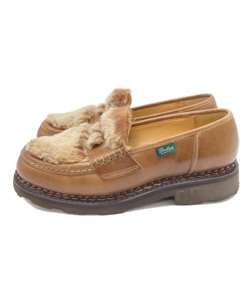 PARABOOT（パラブーツ）PARABOOT (パラブーツ) ORSAY GRIFF Ⅱ/ファーローファー marron サイズ:4 1/2の古着・服飾アイテム