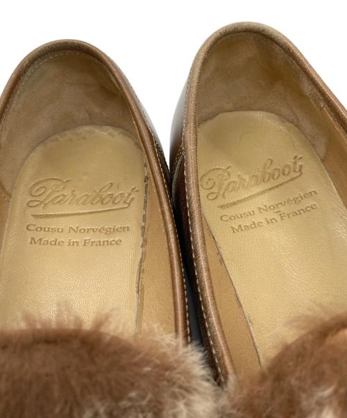 PARABOOT（パラブーツ）PARABOOT (パラブーツ) ORSAY GRIFF Ⅱ/ファーローファー marron サイズ:4 1/2の古着・服飾アイテム