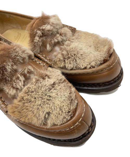 PARABOOT（パラブーツ）PARABOOT (パラブーツ) ORSAY GRIFF Ⅱ/ファーローファー marron サイズ:4 1/2の古着・服飾アイテム