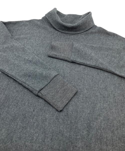 DES PRES（デ プレ）DES PRES (デ プレ) ニットコンビネーション ハイネックプルオーバー グレー サイズ:FREEの古着・服飾アイテム