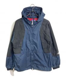 THE NORTHFACE PURPLELABEL（ザ・ノースフェイス パープルレーベル）の古着「indigo Mountain Wind Parka　インディゴマウンテンウィンドパーカー　マウンテンパーカー　アウター　ライトアウター　スポーツ　アウトドア」｜ブラック×ネイビー