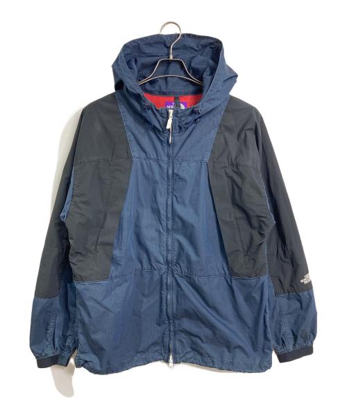 THE NORTHFACE PURPLELABEL（ザ・ノースフェイス パープルレーベル）THE NORTHFACE PURPLELABEL indigo Mountain Wind Parka　インディゴマウンテンウィンドパーカー　マウンテンパーカー　アウター　ライトアウター　スポーツ　アウトドア サイズ:Lの古着・服飾アイテム