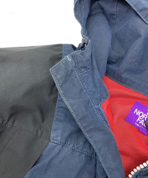 THE NORTHFACE PURPLELABEL（ザ・ノースフェイス パープルレーベル）THE NORTHFACE PURPLELABEL indigo Mountain Wind Parka　インディゴマウンテンウィンドパーカー　マウンテンパーカー　アウター　ライトアウター　スポーツ　アウトドア サイズ:Lの古着・服飾アイテム