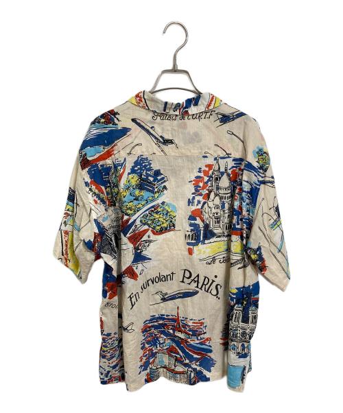 BINDU（ビンドゥ）BINDU (ビンドゥ) アロハシャツ アイボリー サイズ:実寸参照の古着・服飾アイテム
