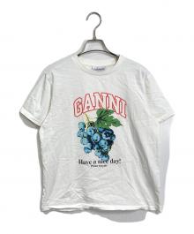 GANNI（ガニー）の古着「Tシャツ」｜ホワイト