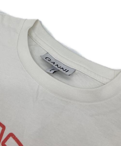 GANNI（ガニー）GANNI (ガニー) Tシャツ ホワイト サイズ:Mの古着・服飾アイテム