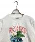 GANNI (ガニー) Tシャツ ホワイト サイズ:M：5000円