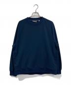 nanamicaナナミカ）の古着「alphadry crew neck sweat」｜ネイビー