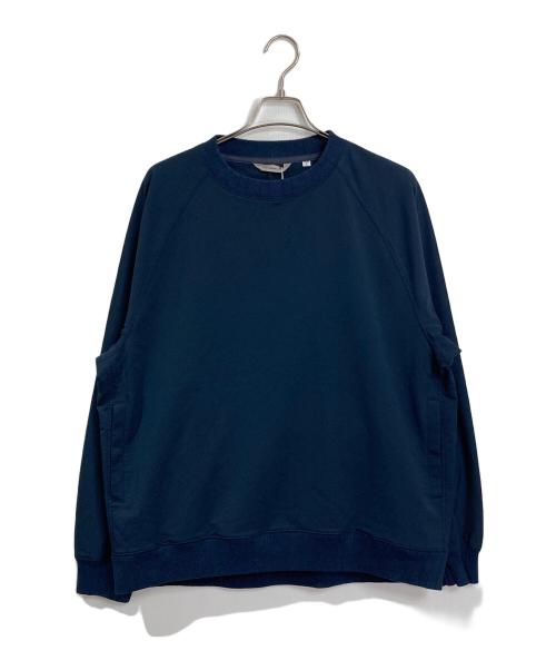 nanamica（ナナミカ）nanamica (ナナミカ) alphadry crew neck sweat ネイビー サイズ:L 未使用品の古着・服飾アイテム