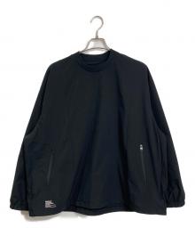 FreshService（フレッシュサービス）の古着「SOLOTEX TAFFETA CREW NECK PULLOVER」｜ブラック