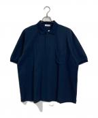 nanamicaナナミカ）の古着「H/S Polo Shirt ポロシャツ　日本製」｜ネイビー