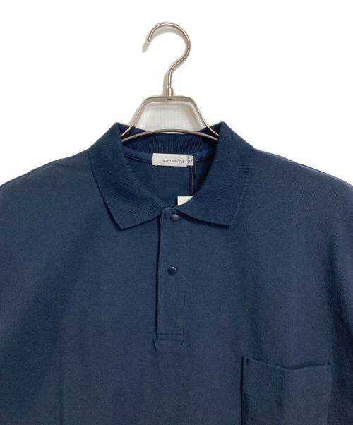 nanamica（ナナミカ）nanamica (ナナミカ) H/S Polo Shirt ポロシャツ　日本製 ネイビー サイズ:M 未使用品の古着・服飾アイテム