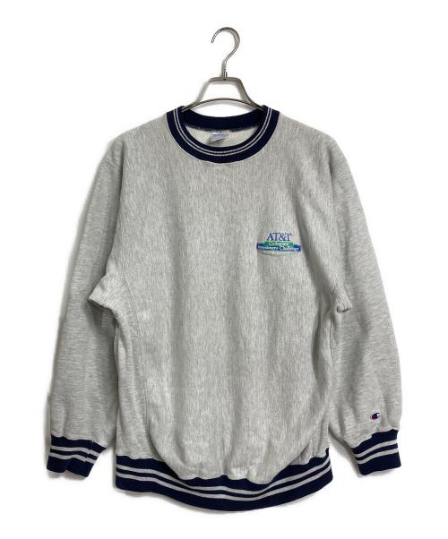 Champion（チャンピオン）Champion (チャンピオン) 【古着】90’S リバースウィーブスウェット　刺繍タグ グレー サイズ:XLの古着・服飾アイテム