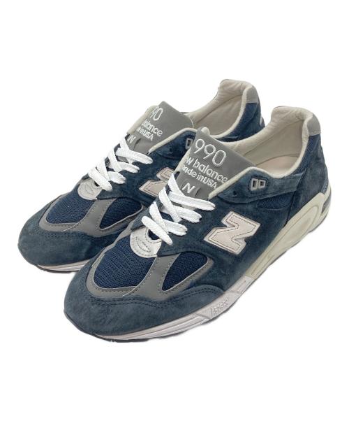 NEW BALANCE（ニューバランス）NEW BALANCE (ニューバランス) ローカットスニーカー ネイビー サイズ:US8.5  Dの古着・服飾アイテム