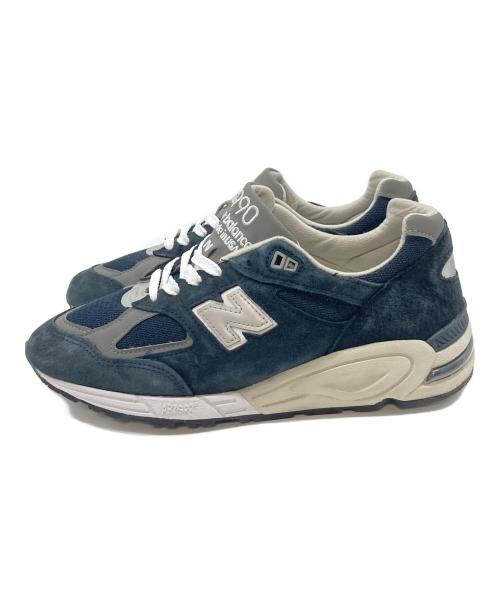 NEW BALANCE（ニューバランス）NEW BALANCE (ニューバランス) ローカットスニーカー ネイビー サイズ:US8.5  Dの古着・服飾アイテム