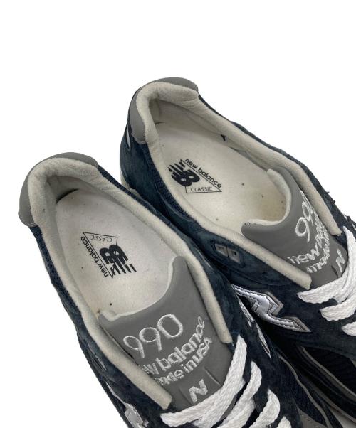 NEW BALANCE（ニューバランス）NEW BALANCE (ニューバランス) ローカットスニーカー ネイビー サイズ:US8.5  Dの古着・服飾アイテム