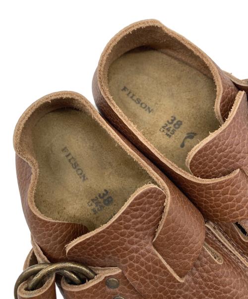 BIRKENSTOCK（ビルケンシュトック）BIRKENSTOCK (ビルケンシュトック) FILSON (フィルソン) LONDON METHOW ブラウン サイズ:M5／L7の古着・服飾アイテム